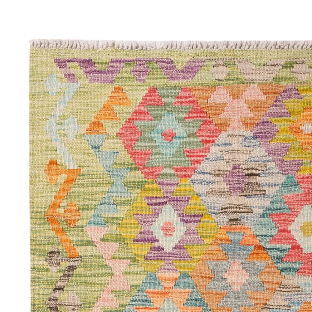 Kelimteppe - Splash - 181 x 120 cm - flerfarget