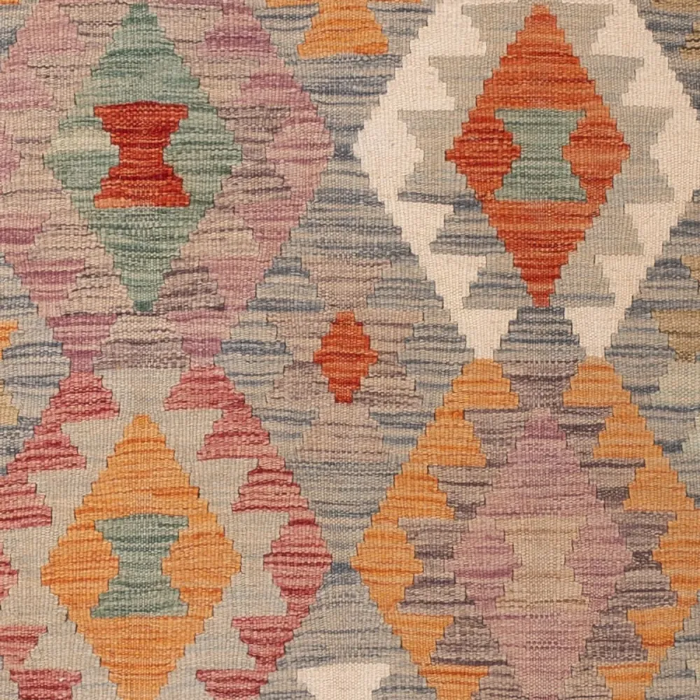 Kelimteppe - Splash - 184 x 122 cm - flerfarget