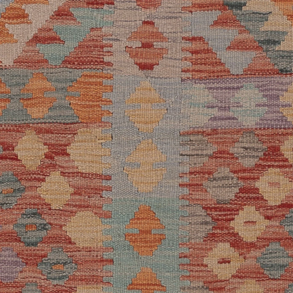 Kelimteppe - Splash - 186 x 134 cm - flerfarget