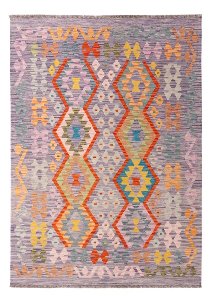 Kelimteppe - Splash - 187 x 134 cm - flerfarget