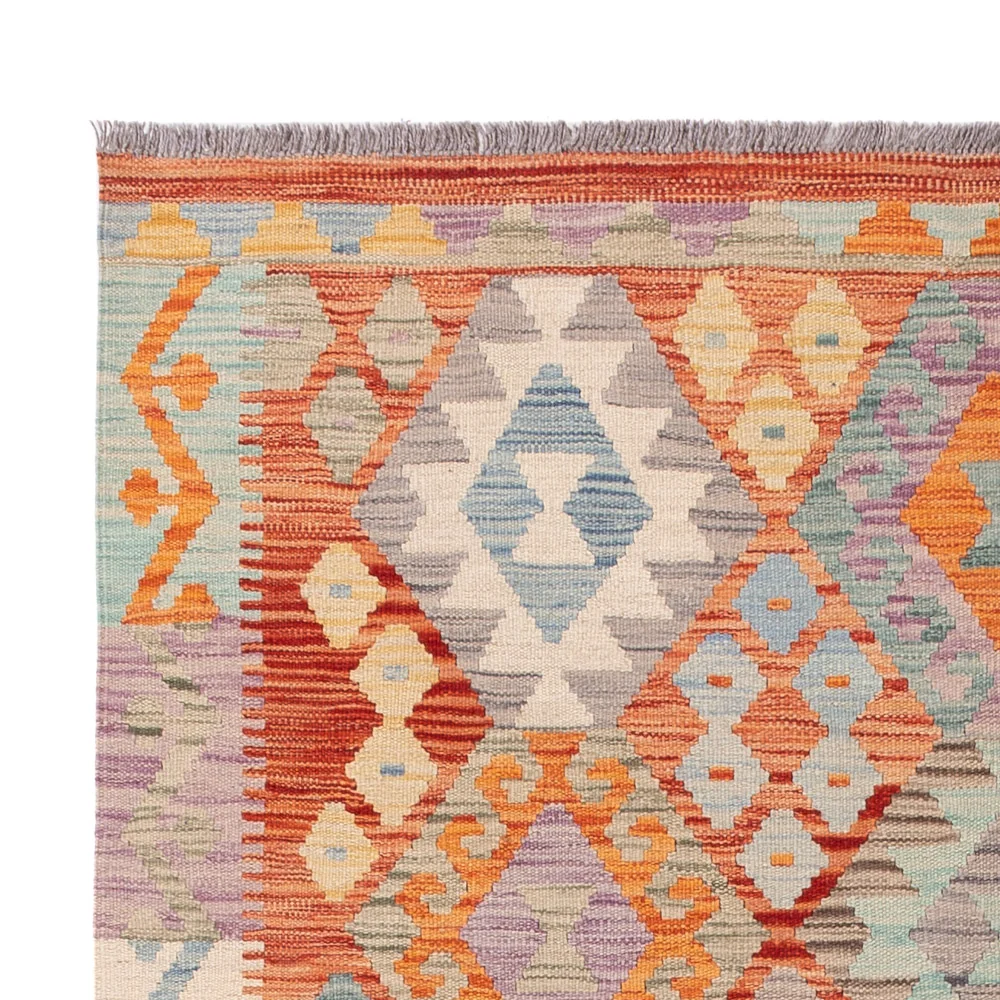 Kelimteppe - Splash - 194 x 147 cm - farget