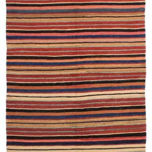 Kelimteppe - Splash - 204 x 145 cm - flerfarget