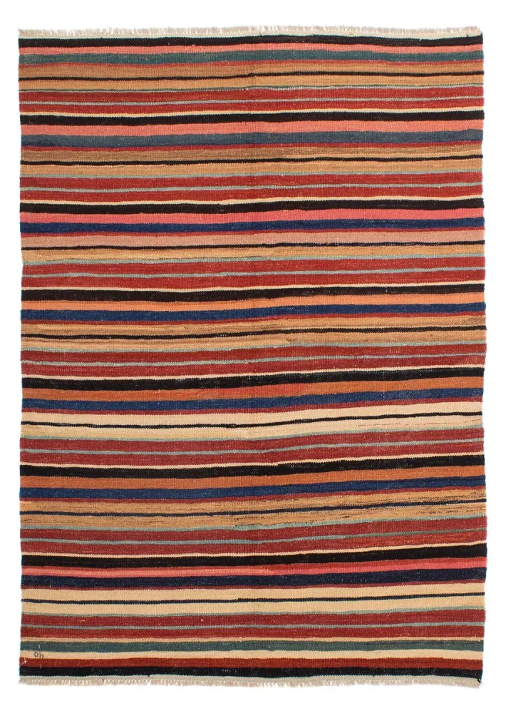 Kelimteppe - Splash - 204 x 145 cm - flerfarget