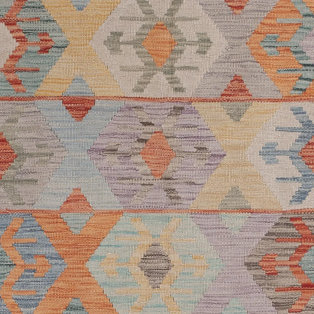 Kelimteppe - Splash - 235 x 168 cm - flerfarget