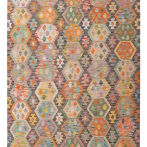Kelimteppe - Splash - 235 x 178 cm - farget