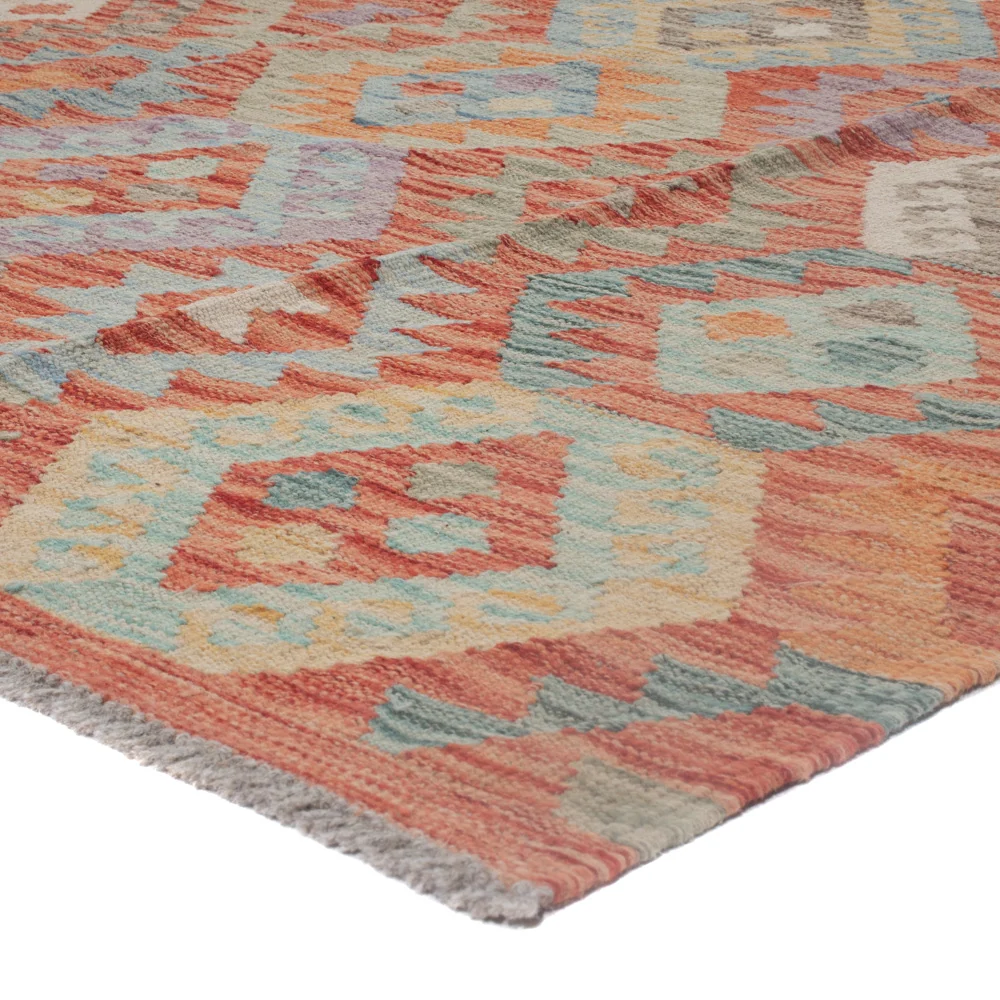 Kelimteppe - Splash - 240 x 181 cm - flerfarget