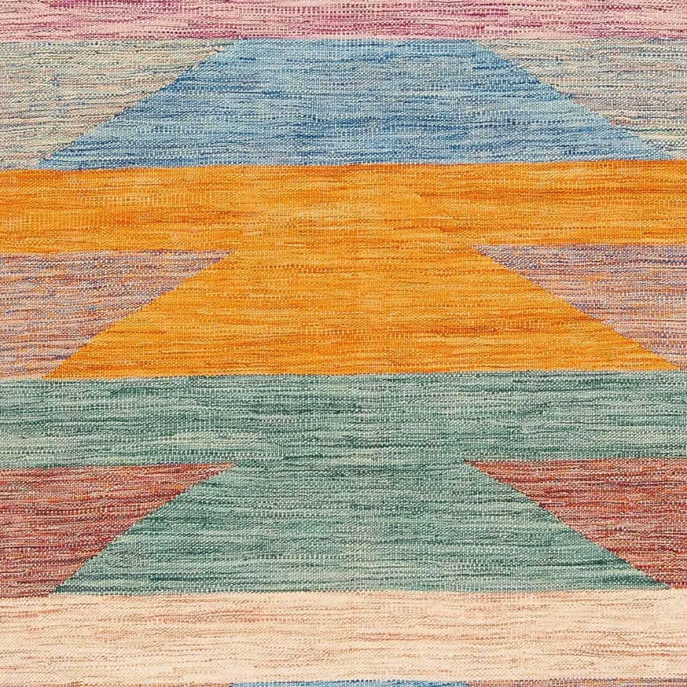 Kelimteppe - Splash - 244 x 159 cm - flerfarget
