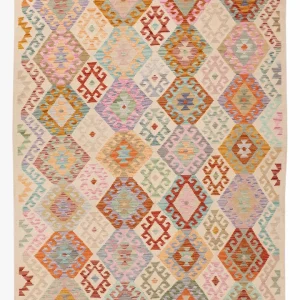 Kelimteppe - Splash - 244 x 171 cm - farget