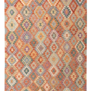Kelimteppe - Splash - 246 x 175 cm - farget