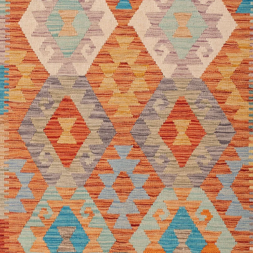 Kelimteppe - Splash - 249 x 177 cm - farget