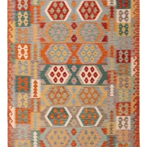 Kelimteppe - Splash - 250 x 170 cm - farget