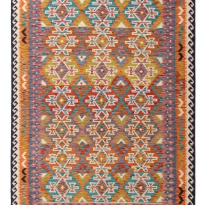 Kelimteppe - Splash - 250 x 174 cm - farget