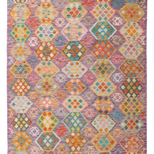 Kelimteppe - Splash - 250 x 176 cm - farget
