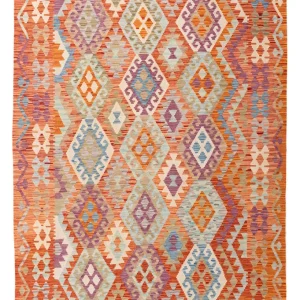 Kelimteppe - Splash - 255 x 178 cm - farget