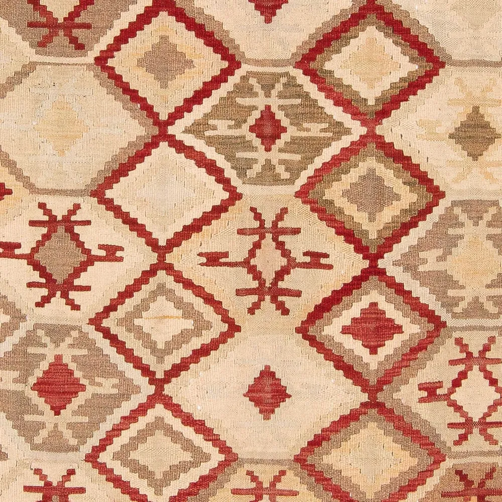 Kelimteppe - Splash - 290 x 193 cm - beige