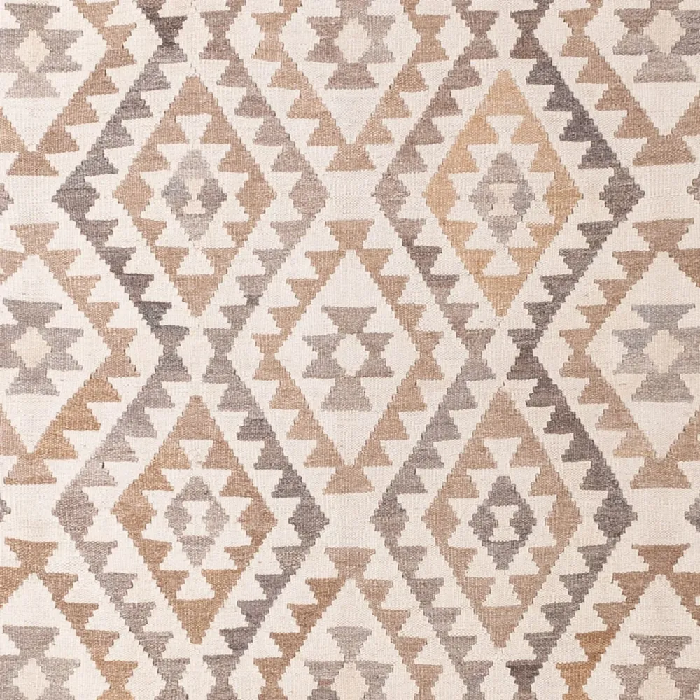 Kelimteppe - Splash - 290 x 199 cm - grå