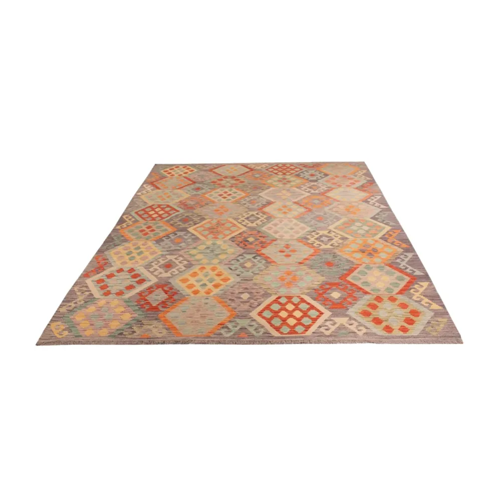 Kelimteppe - Splash - 300 x 202 cm - flerfarget