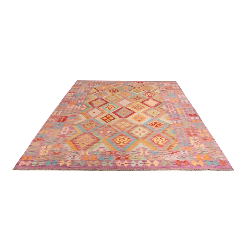Kelimteppe - Splash - 300 x 203 cm - flerfarget