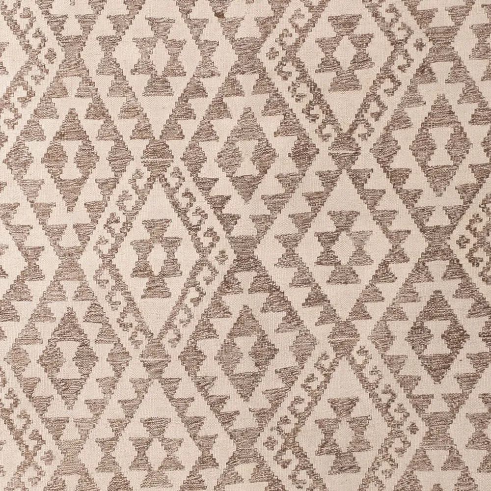 Kelimteppe - Splash - 301 x 206 cm - lysegrå