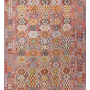 Kelimteppe - Splash - 347 x 252 cm - farget