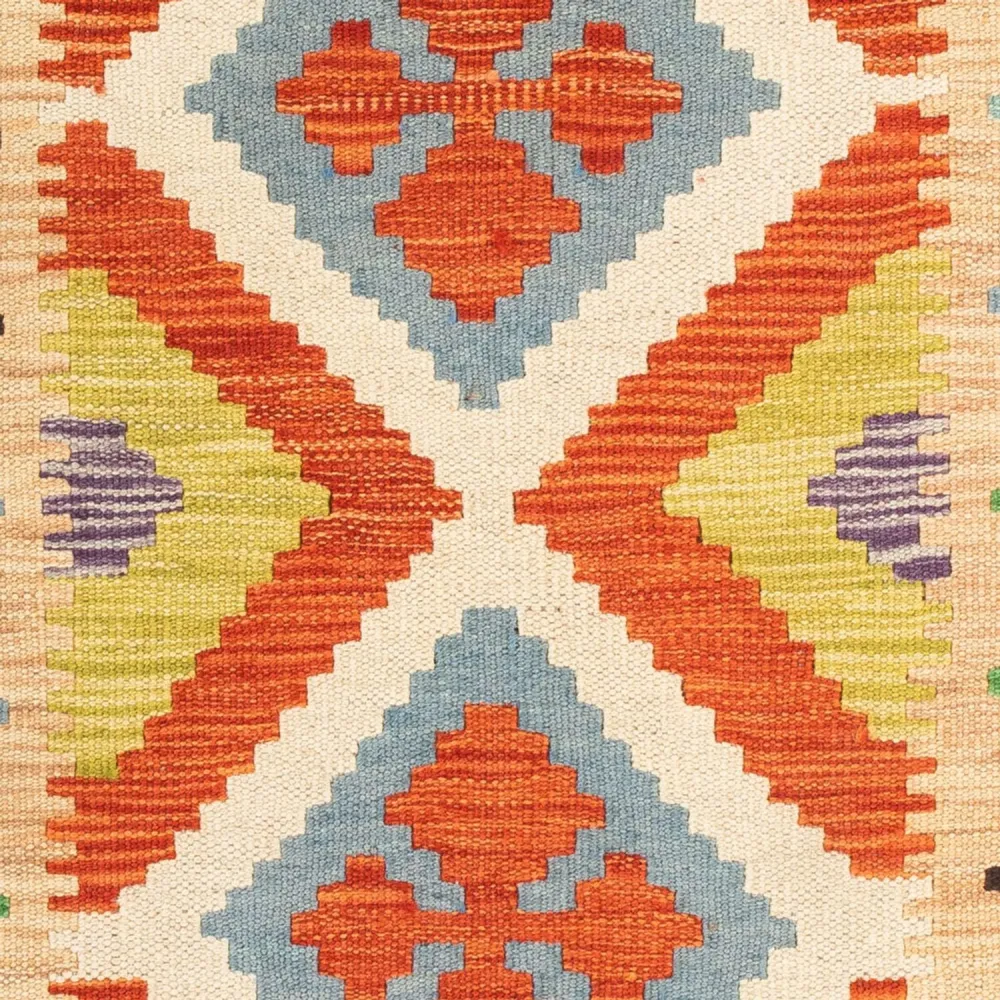 Kelimteppe - Splash - 89 x 63 cm - flerfarget