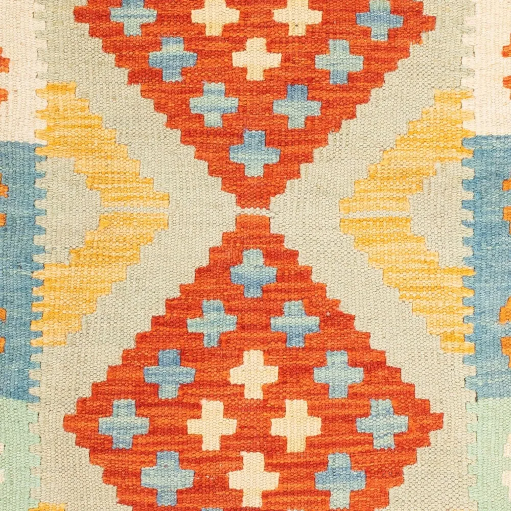 Kelimteppe - Splash - 89 x 63 cm - flerfarget