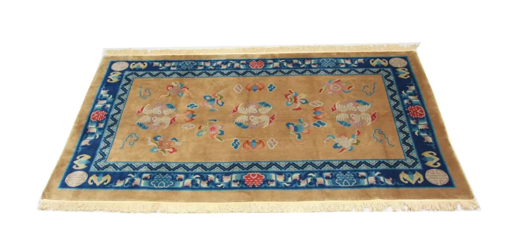 Kina-teppe - 244 x 152 cm - brun