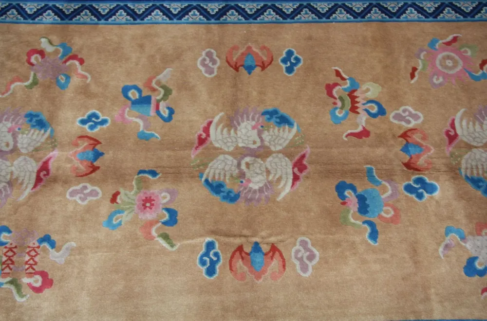 Kina-teppe - 244 x 152 cm - brun