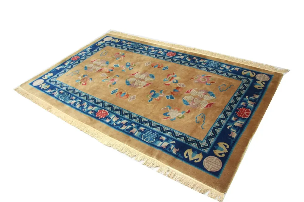 Kina-teppe - 244 x 152 cm - brun