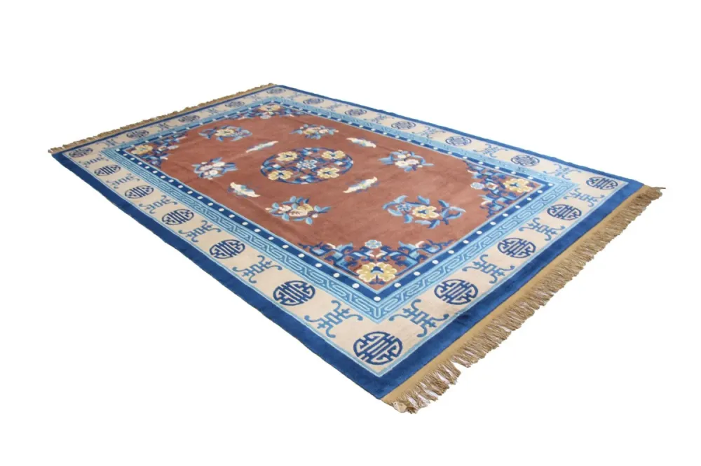 Kina-teppe - 274 x 183 cm - brun