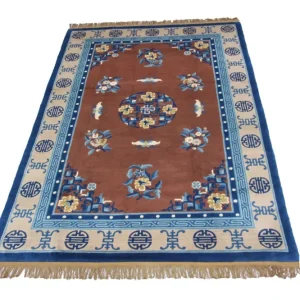 Kina-teppe - 274 x 183 cm - brun