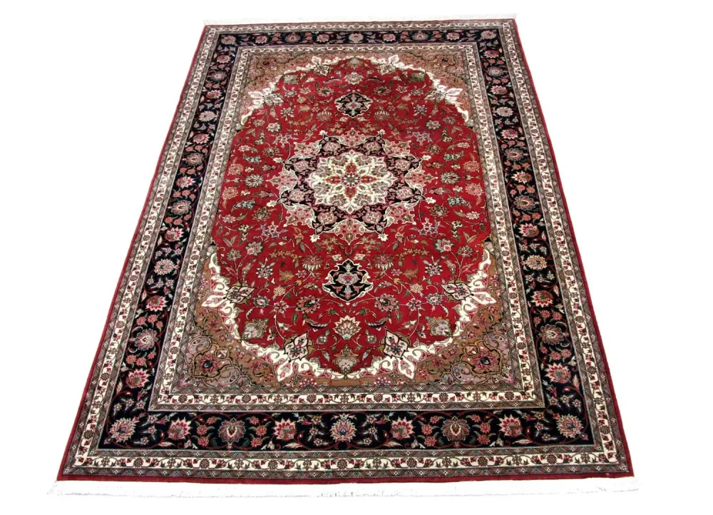 Kina-teppe - 299 x 203 cm - rød