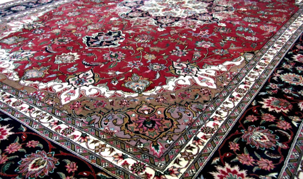 Kina-teppe - 299 x 203 cm - rød