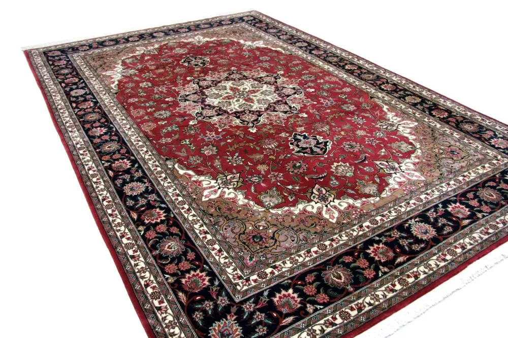 Kina-teppe - 299 x 203 cm - rød