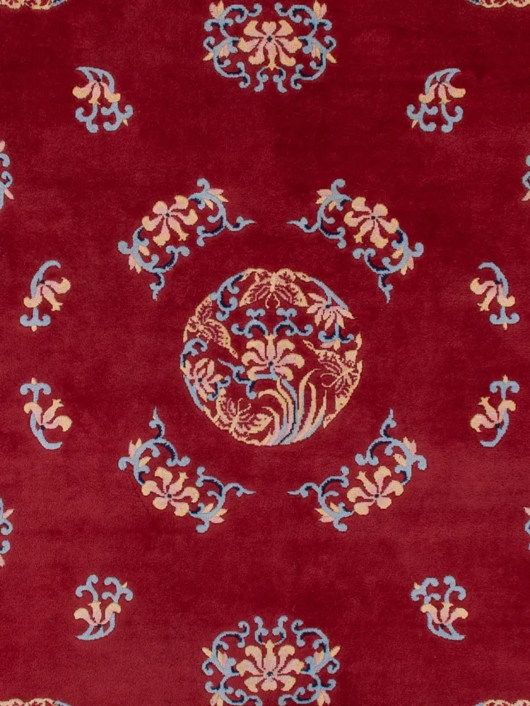 Kina-teppe - 347 x 250 cm - karamell