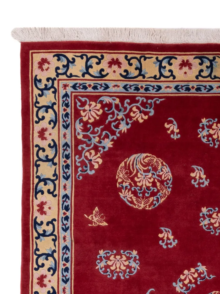 Kina-teppe - 347 x 250 cm - karamell