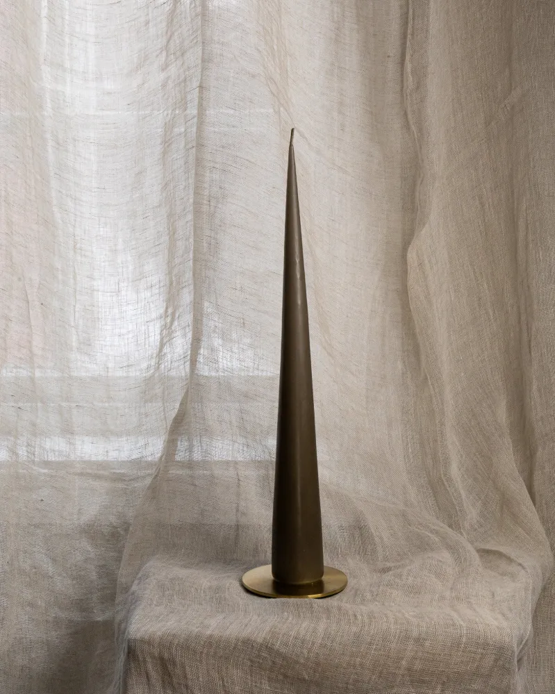 Kjeglelys 37 cm - Caviar