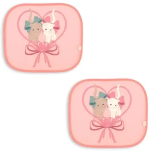 Konges Sløjd - Car Sunshade Ks102363 - Kitty Bow