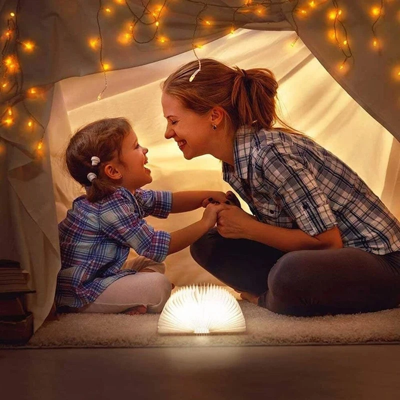 Kreativ Sammenleggbar Boklampe