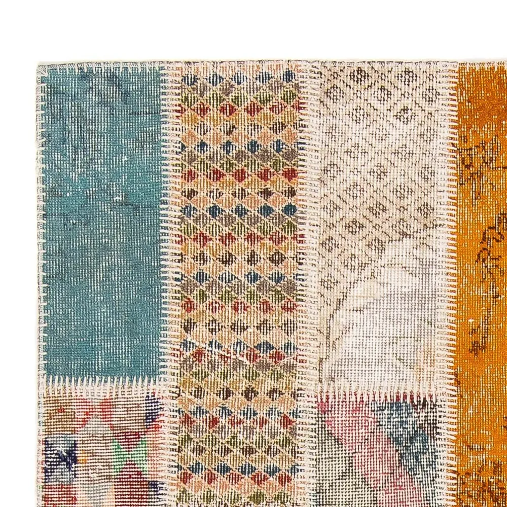 Lappeteppe - 184 x 120 cm - flerfarget
