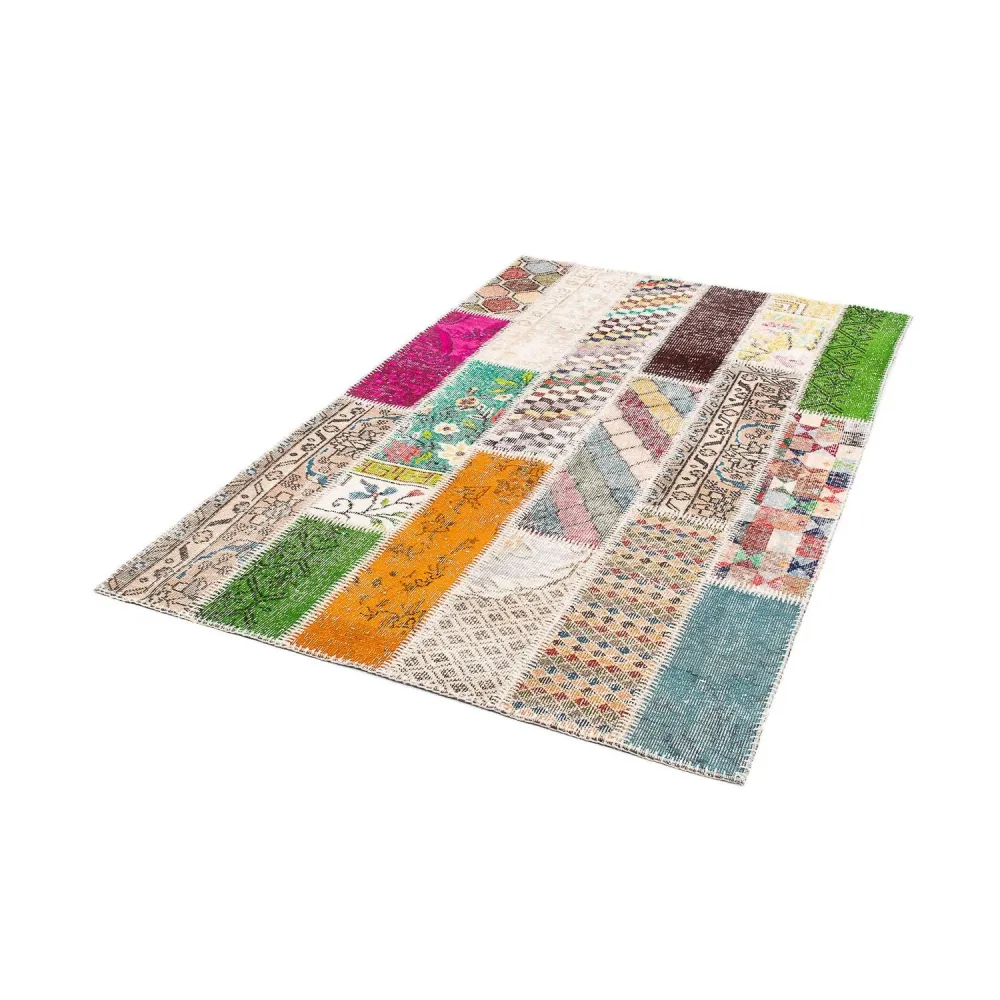 Lappeteppe - 184 x 120 cm - flerfarget