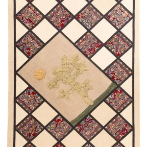 Lappeteppe - 200 x 135 cm - flerfarget