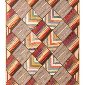 Lappeteppe - 200 x 150 cm - flerfarget