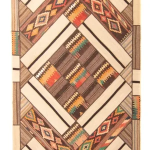 Lappeteppe - 230 x 160 cm - flerfarget