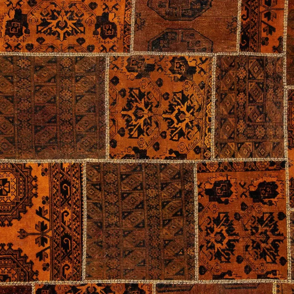 Lappeteppe - 300 x 208 cm - flerfarget