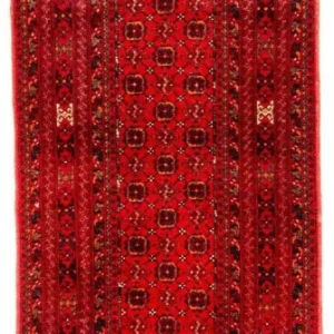 Løper Afghansk teppe - Bukhara - 257 x 83 cm - rød