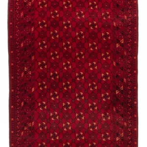 Løper Afghansk teppe - Bukhara - 273 x 86 cm - rød