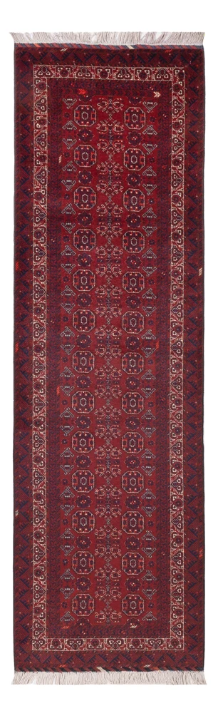 Løper Afghansk teppe - Bukhara - 285 x 82 cm - rød