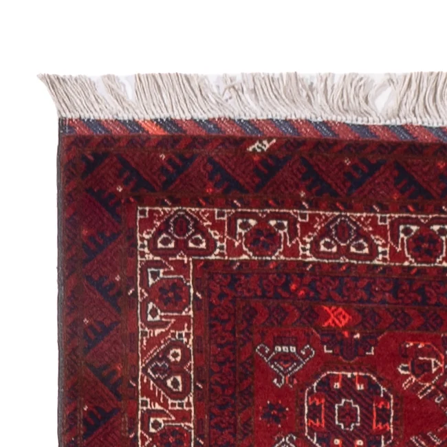 Løper Afghansk teppe - Bukhara - 285 x 82 cm - rød