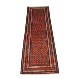Løper Afghansk teppe - Bukhara - 290 x 89 cm - rød